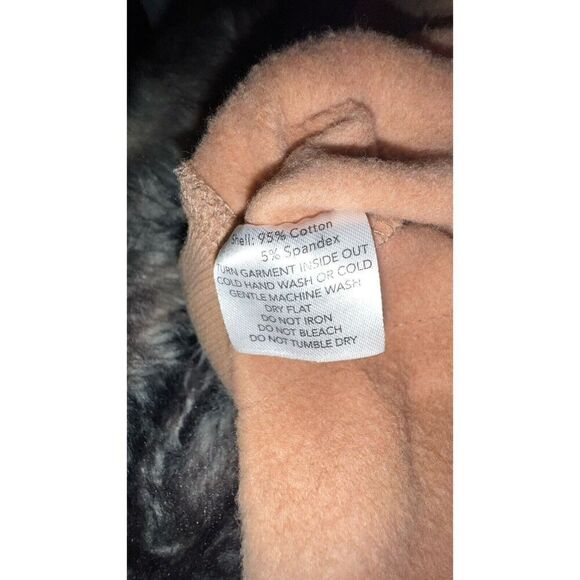 Tiger Mist Jogger Beige/Black Pacifica Lace -Up Track Pants, Size Xs - Picture 14 of 14